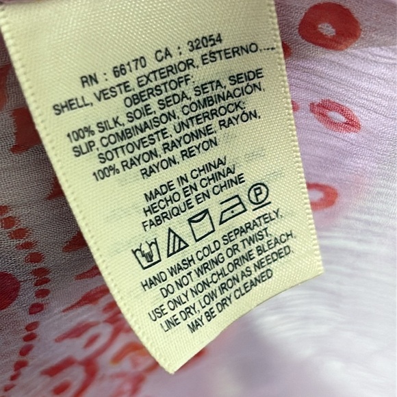 ANTHROPOLOGIE Floreat Orchid Floral Dress size 6 - Picture 9 of 9